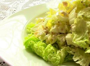 Salatid hiina kapsaga - lihtsad ja maitsvad retseptid pühadelauale