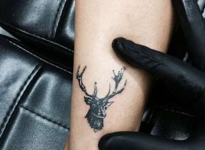 Deer tattoo Deer sacred animal
